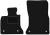Black Front Floor Mats For: BMW 5 GT F07 Liftback (2009-2017)