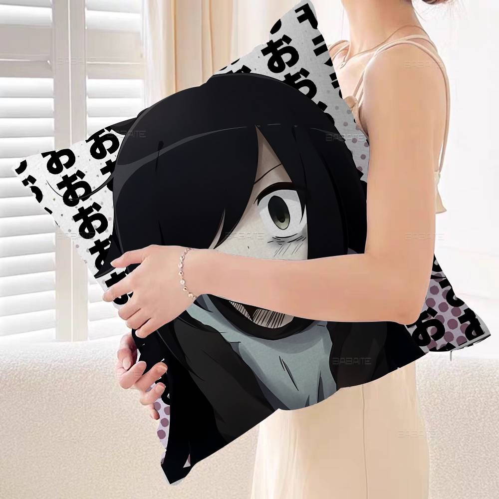Game Tomoko Kuroki Cushion Cover Pillow Cover Decor Pillowcase Printed Cushion Case for Couch