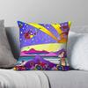 Peter Max Angel With Heart Square Pillowcase Polyester Linen Velvet Printed Zip Decorative Throw Pillow Case Home Cushion Cover