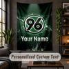 Personalized Wall Tapestry,Hannover 96 Custom Text, Soft Fabric Wall Art For Indoor Decoration
