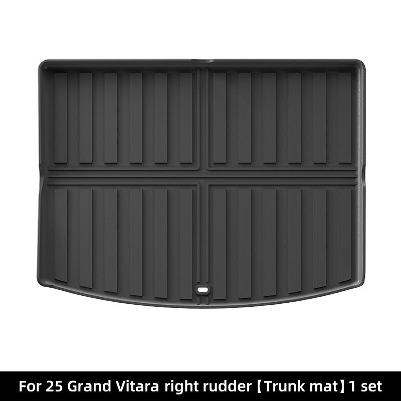 Fits 25 Suzuki Grand Vitara Models: TPE Floor Mats & Trunk Mats