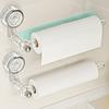 Easy Installion Rotatable Paper Towel Holder Suction Cup Hook for Efficient Kitchen and Bathroom Storage Solution