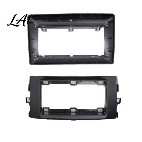 Durable Scratch Resistant Dash Trim 9 Inch Car Radio Fascia Frame Kit for Toyota Auris 2011 Navigation Panel Dashboard Repair Decorative Frame Stereo