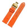 18mm 20mm 22mm Ultra-thin soft handmade ostrich leather black and green for water ghost watch strapsMen's and women's  accessori
