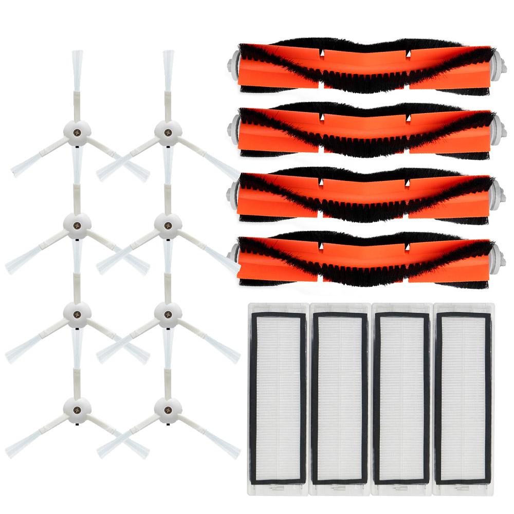 Main Brush + HEPA Filter + Side Brush for Xiaomi MI Robot Vacuum 2 Roborock S50 S51 Vacuum Cleaner Parts Accessories