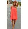 Abito Casual da Donna in Rete No Ip con Vita Larga per Stile Streetwear
