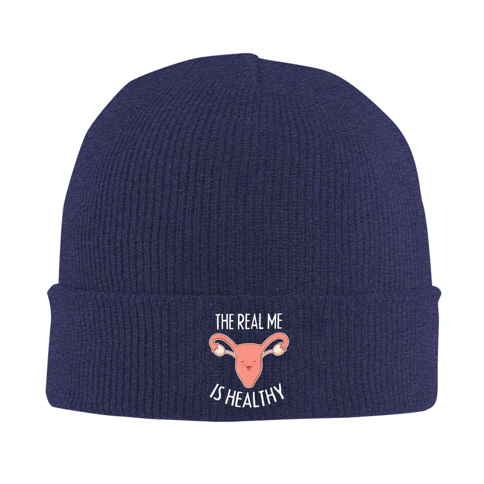 

Cervix Is Healthy Uterus Obstetrician Doctor Obgyn Warm Knitted Cap Winter Knit Bonnet Hat Skullies Beanies Caps for Unisex One Size