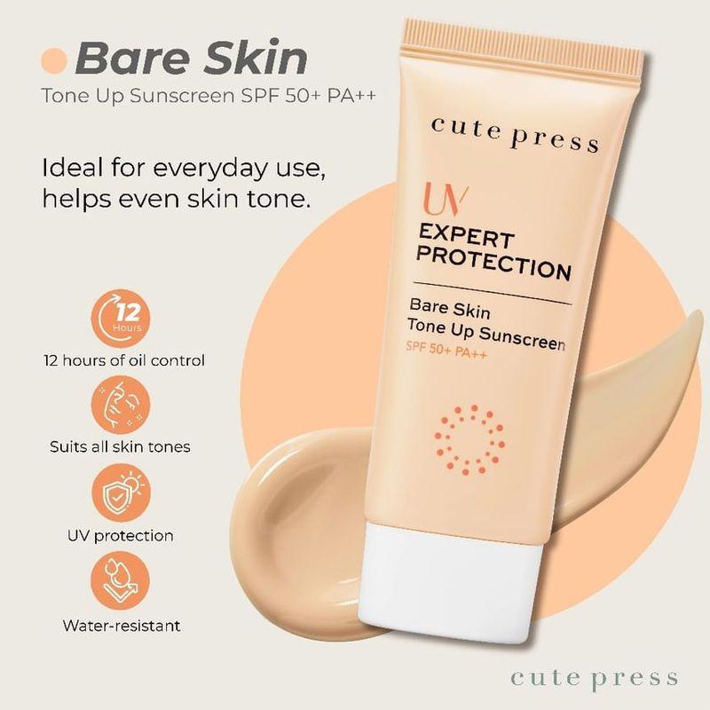 Cute Press - UV Expert Protection Tone Up Sonnencreme LSF 50+ PA++