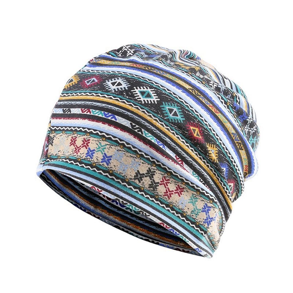 Women Breathable Headwrap Stylish Chemo Turban Hat with Digital Printing for Daily Wear and Various Occasion Outfit