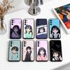 T-Tamako Market K-Kitashirakawa Phone Case For Samsung S25,S24,S21,S22,S23,S30,Ultra,S20,Plus,Fe,Lite,Note,10,Black Cover