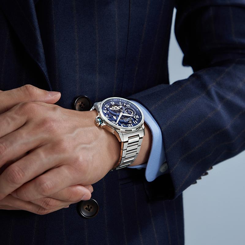 BONEST GATTI German automatic mechanical men's watch business style with luminous function & waterproof gift for boyfriend Watch