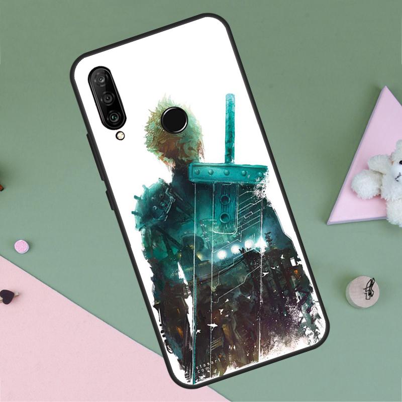 Final Fantasy For Huawei Nova 12i 12s 11i 8i 7i 9 10 SE Y90 Y60 Y70 Y72 Y61 Y91 P30 P40 Lite P60 Pro Case