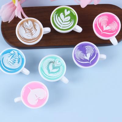 1ks domeček pro panenky miniaturní jídlo pryskyřice Kawaii simulace Mini hrníček na kávu náhrdelník klíčenka DIY šperky výroba doplňky