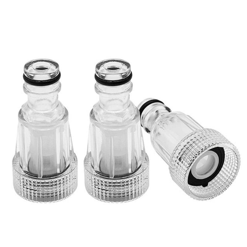 High Pressure Washer Inlet Connector Kit Including Filter Replacement Part for Hassle Release Setups and Longevity