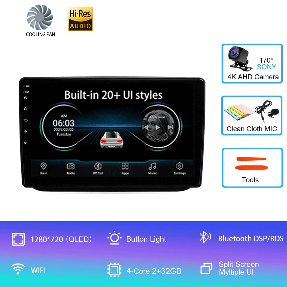 

Android 14 Автомобильное радио для Skoda Fabia 2 2007 - 2014 Мультимедийный видеоплеер Навигация стерео GPS Нет 2din 2 din DVD CHINA