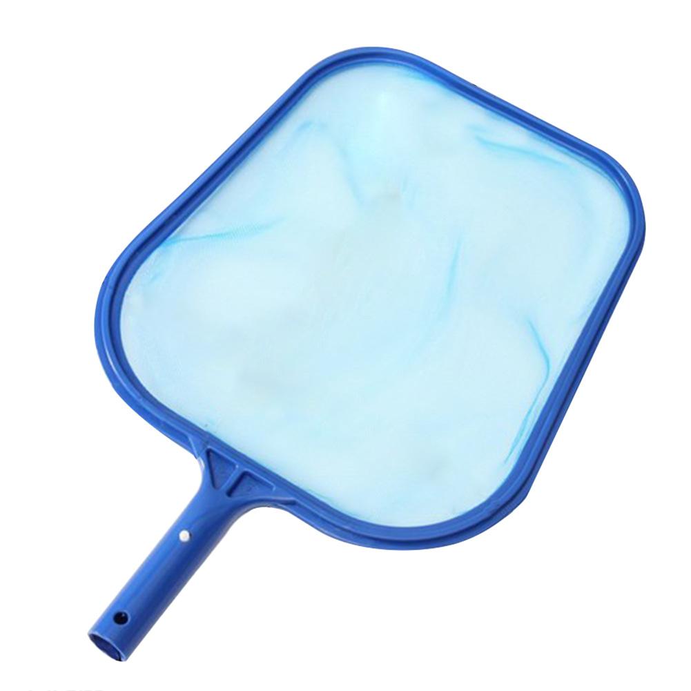 Tub Cleaner tool Professional Lightweight Mesh Frame Net Durable Blue Swimming Pool Spa Leaf Trash Net Skimmer Rake