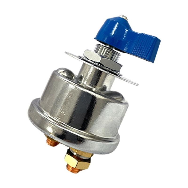 Battery Shut Switches 12/24V Power Cut Off with Face Plate Battery Disconnect Switches for Cars Boats RVs Trucks & ATVs