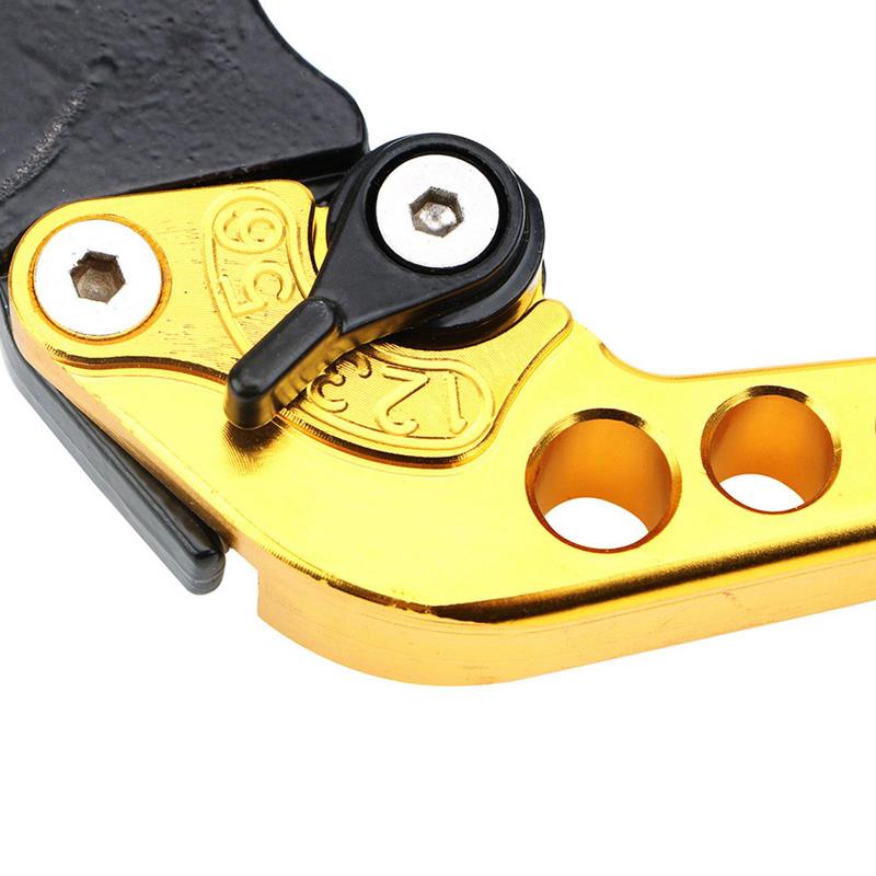 Brake And Clutch Levers 2 PCS Adjustable Motorcycle Clutch Brake Levers Motorcycle Scooter Brake Lever Moto Handle