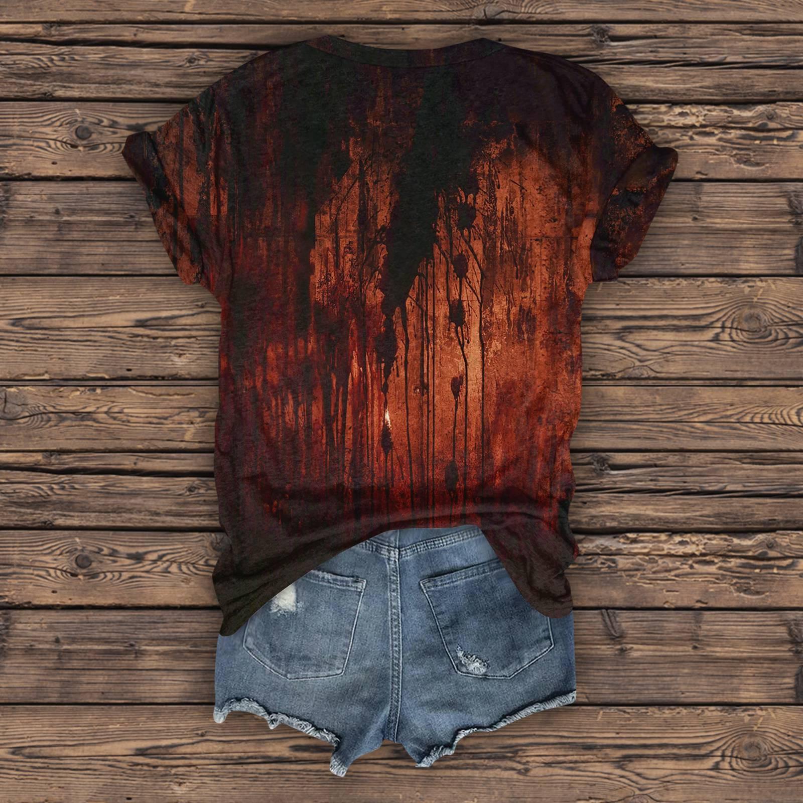 Женский модный повседневный топ с рукавом три четверти — фото 5