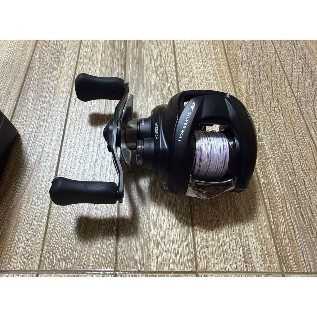 Used DAIWA SILVER WOLF SV TW 8.5L Bait reel