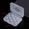 Eartips Plastic Box Earplugs Packing Box Earphone Tips Memory Foam Case Earphone Accessories Organizer Box Storage Bag