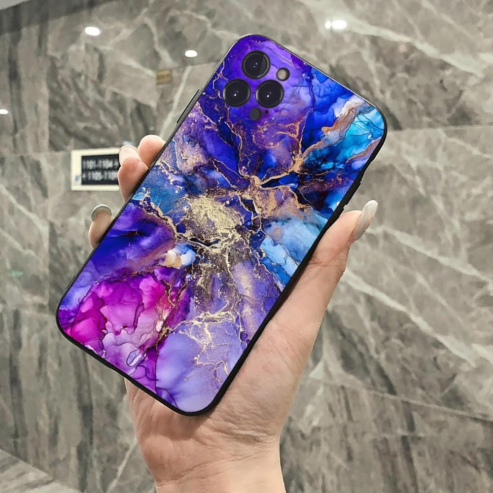 Marble Phone Case For iPhone 15 14 11 12 13 Mini Pro XS Max Cover 6 7 8 Plus X XR SE 2020 Funda Shell