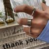 Korean 925 Stylish Sterling Silver Pearl Smiley Face Ring For Trendsetting Fashionistas