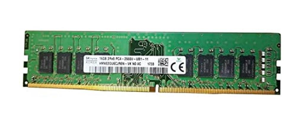 SK Hynix 16Gb 2Rx8 PC4-2666GHz HMA82GU6CJR8N-VK DIMM RAM Memory