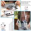 Ring Shockproof Phone Case For Tecno Camon40 4G/CM5 Silicone Back Cover Wrist Strap Lanyard Cartoon Anti-dust Kickstand
