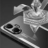 Blade Style Metal Texture Alloy Shockproof Business Case for Xiaomi POCO X8 Pro Max X7 X6 X5 X4 GT M8 M6 M5s F8 Ultra F7 F6 F5 C85 C75 Series Cover