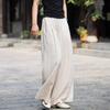 Women's  Wide Leg Pants Spring and Summer Women's High Waist Straight Leg Solid Color Loose Casual Pants for Women