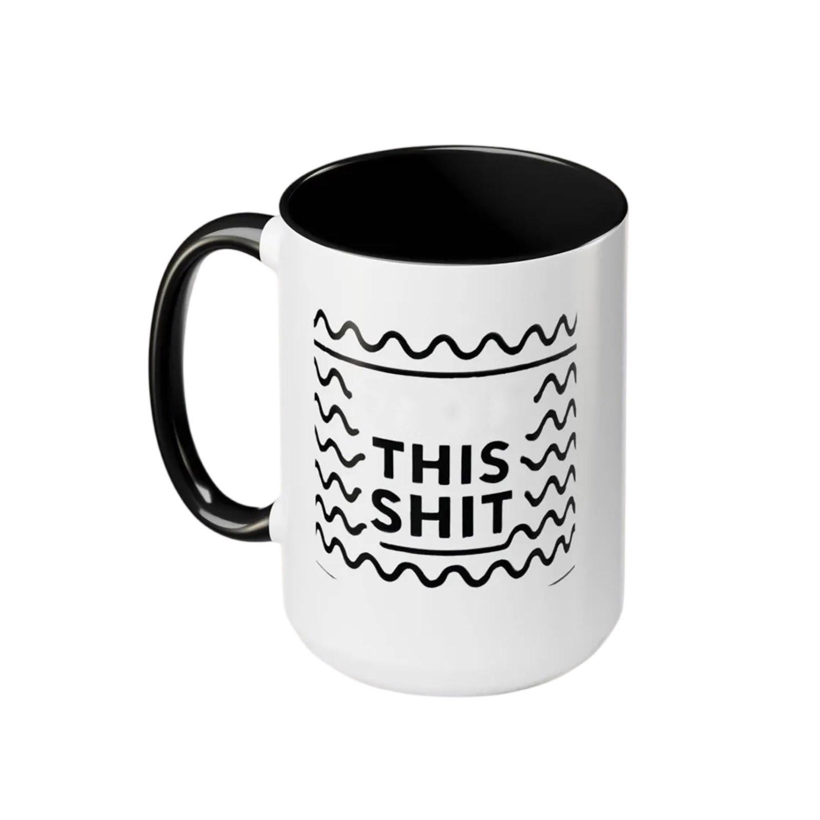 

Креативный стакан для воды, портативный и удобный, праздничный подарок для друзей и семьи One Size чёрный