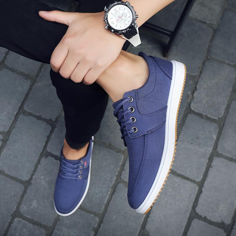 Sommer Herren Casual Canvas Schuhe rutschfeste, verschleißfeste Herren-Loafer