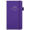 2026 Portable Weekly Planner: English Schedule & Efficiency Diary