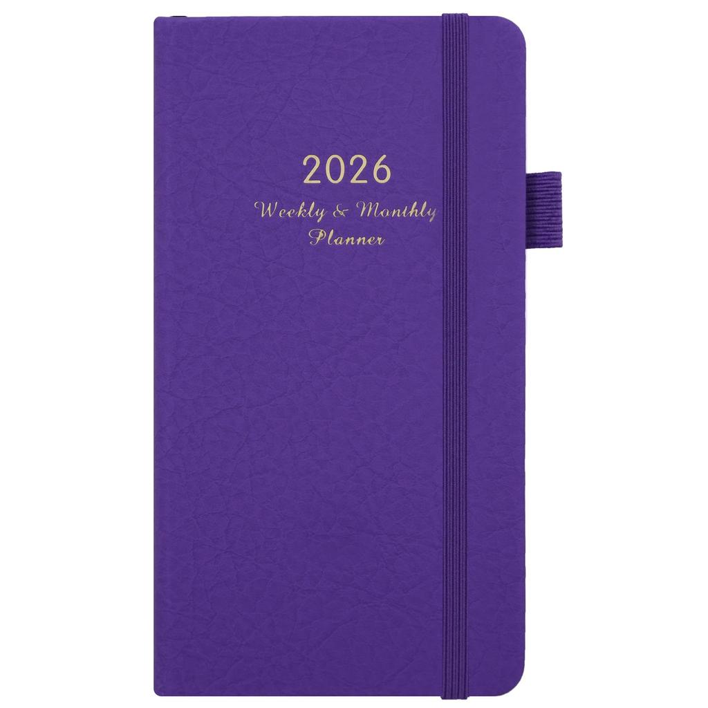 2026 Portable Weekly Planner: English Schedule & Efficiency Diary