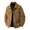 Japanese Retro Lapel Workwear Jacket - Men's Casual Loose Trendy Top for Spring and Autumn