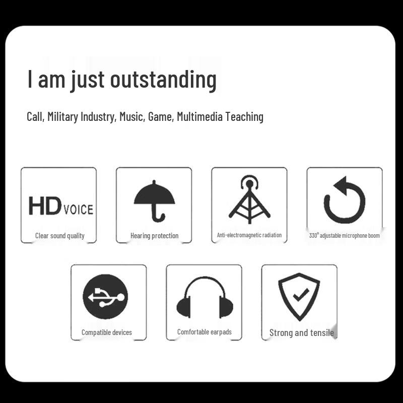 Lenovo E04 Wired Business Headset with Noise-Cancelling Mic