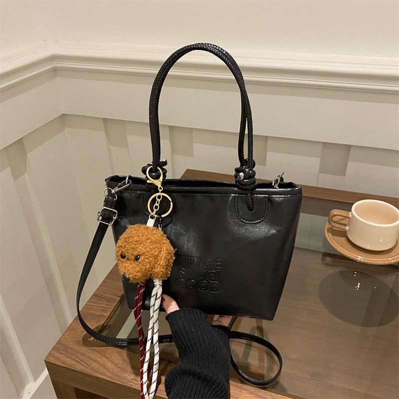 Retro Nische Tragbare Gemüsekorb Tasche Damen Herbst und Winter Tide Kleine Tragetasche Vielseitige Umhängetasche