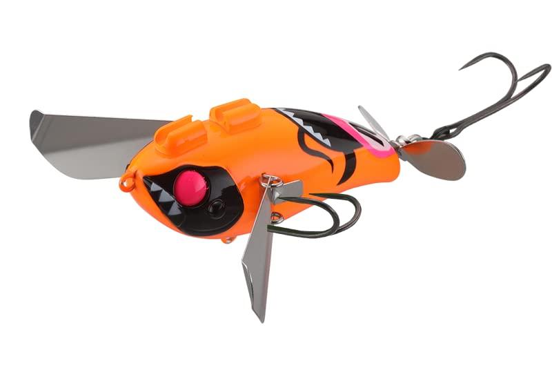 JACKALL Pompadour Catfish Custom Spark Orange Nergy 16г Jr.