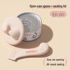 Silicone Pet Food Can Spoon and Sealing Lid