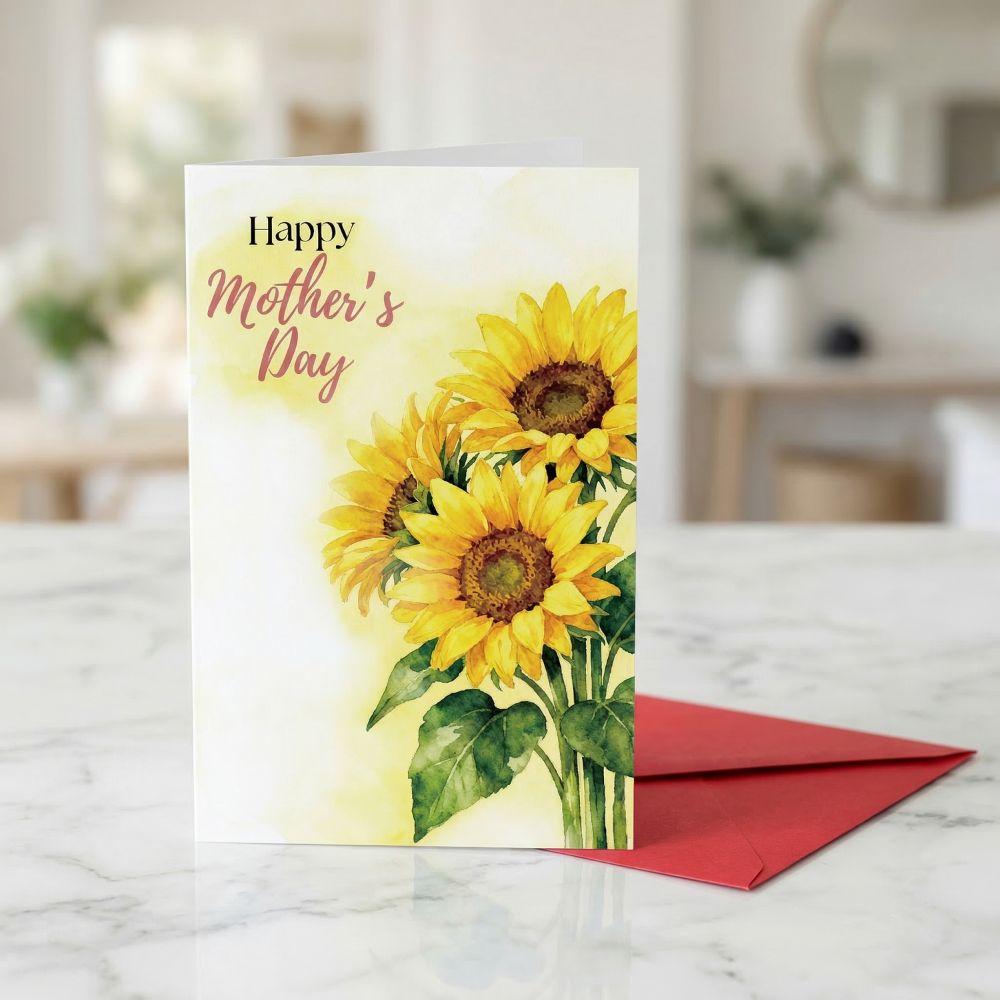 10Pcs/Set Floral Pattern Thank You Card Elegant Holiday Card  Mother's Day Gift Cards