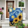 Hello Spring Floral Garden Flag 12x18 Inch Double Sided Colorful Flowers