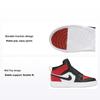 Air Sky Jordan 1 PS Bred Toe Kinder-Sneaker Schwarz Varsity-Rot Weiß BQ7197-016
