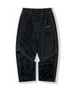 WKNDRS Velvet Track Pants (Black)