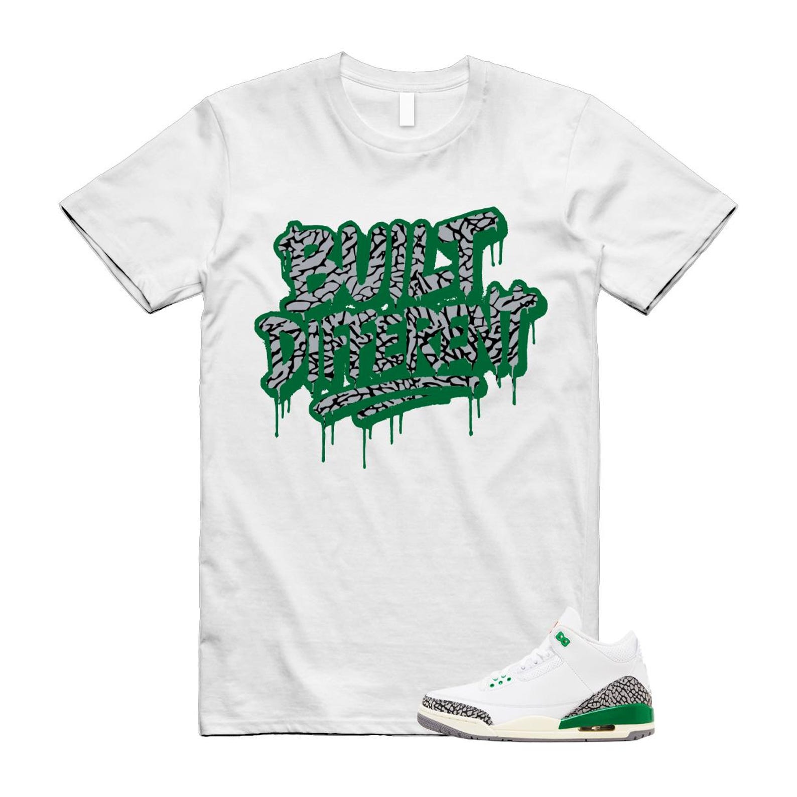 3 Lucky Green White Cement Grey T Shirt Match BUILT S