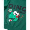 Boys' Pure Cotton Sweatshirt Jacket Spring and Autum Kidsren's Clothing Kidsren's Printed Dinosaur Top Baby Boy Hoodie Zipper Shirt