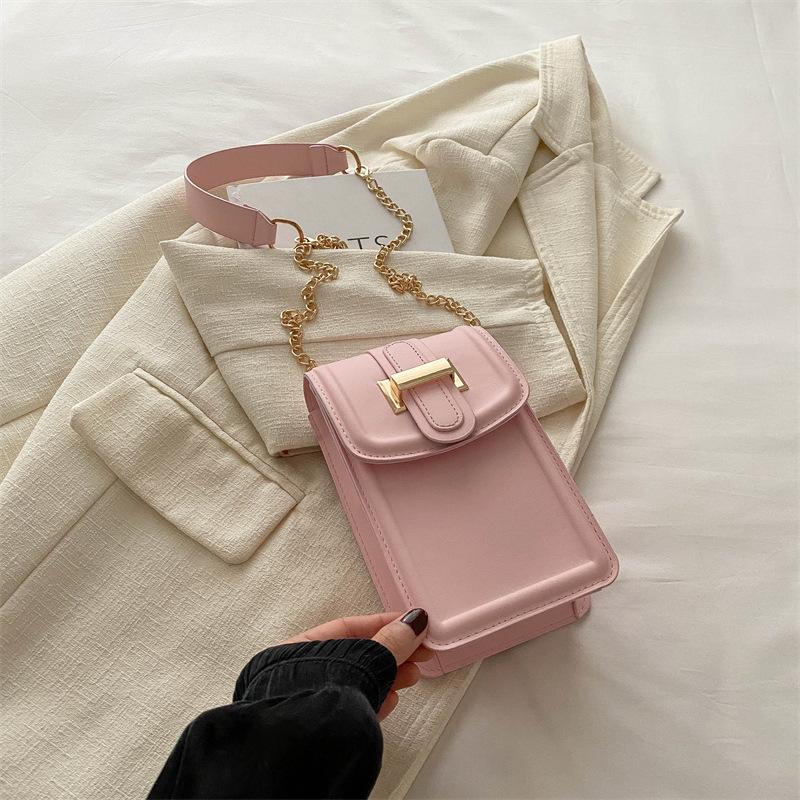 

This year, the popular casual small bag women s 2025 new fashionable foreign style beautiful shoulder messenger bag portable small square bag розовый