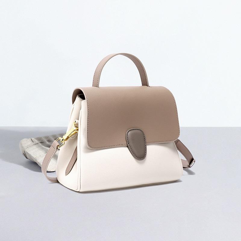 Fashion Women's Bag Tote Bag New Leather Women's Bag Shoulder Bag Women's High-end Niche Handbag Messenger Bag