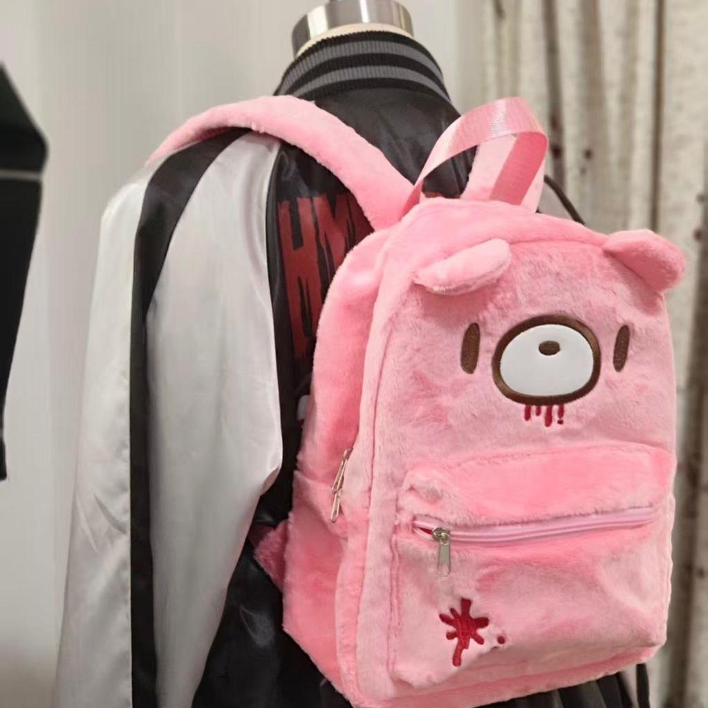 Gloomy Bear Backpack Japanese Kawaii Style Large Capacity School Bag Teen Aesthetic Laptop Bookbag Daypack For Women Travel