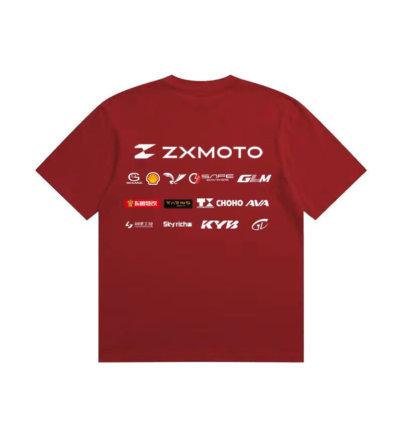 Red Bull 2026 Sommer NASA WSbK ZXMOTO Meisterschaft Rennanzug Sommer Baumwolle Atmungsaktives T-Shirt